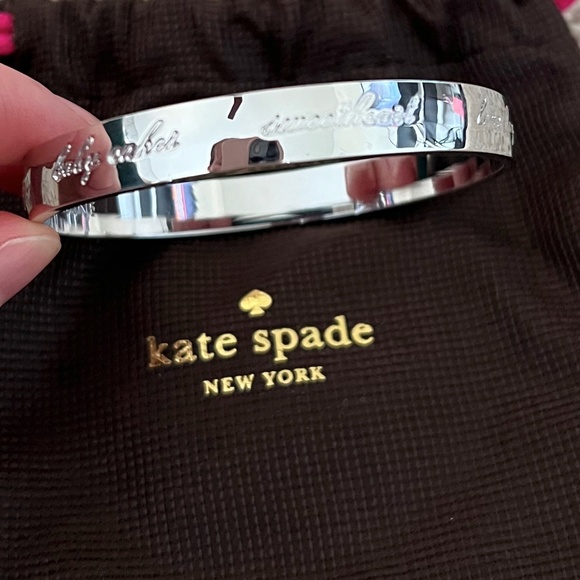 kate spade Jewelry - Kate Spade Valentine's Day Bangle Bracelet